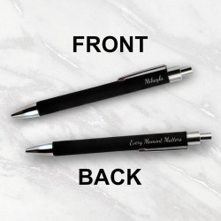 Every Moment Matters Pen (Black/Silver)