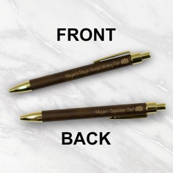Magic Recipe Writing Pen (Rustic/Gold)