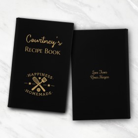 Culinary Companion Leatherette Recipe Book Gift