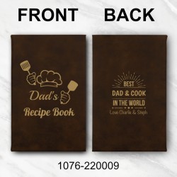 Best in the World Recipe Book (Rustic/Gold) - Out Of Stock
