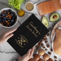 Kitchen Chronicles Personalised Leatherette Recipe Book for Mum
