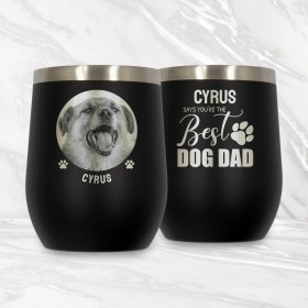 Mutt Mug Personalised Dog Dad Stainless Steel Tumbler