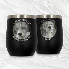 Playful Paws Personalised New Puppy Stainless Steel Tumbler